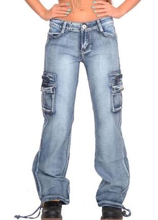 Baggy jeans, cargo, карго джинсы с карманами новые, y2k, pinterest, grange2 фото