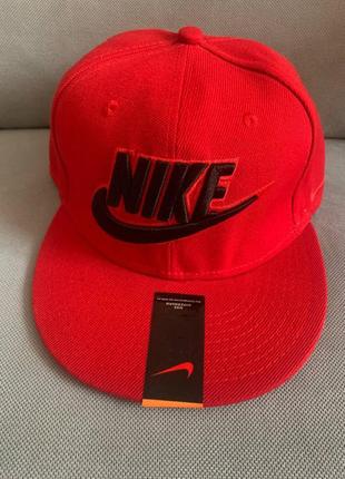 Кепка снепбек nike sb бавовна red червоний snapback.