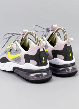 Стильные кроссовки на баллонах nike air max 270 react5 фото