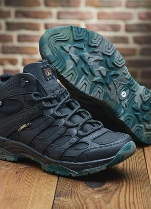 Військові чорні напівчеревики зсу,напівберци тактичні осінь-зима,воєнні напівберці...