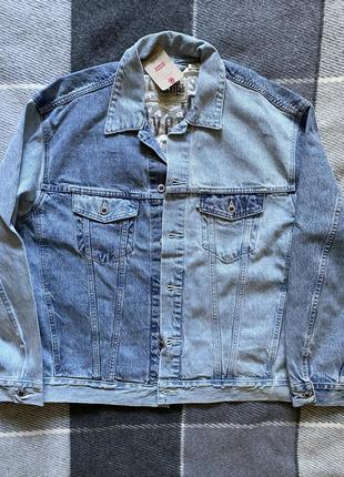 Джинсовий жакет levi's® silvertab® trucker jacket10 фото