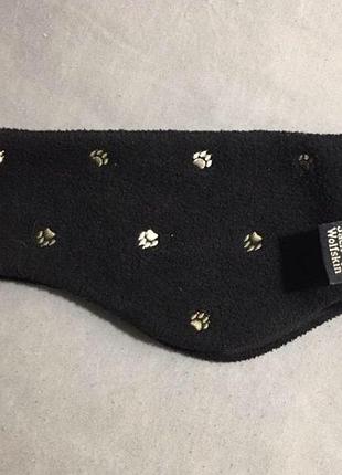 Флисовая повязка на голову jack wolfskin