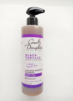 Carols daughter black vanilla роскошный шампунь для увлажнения 355 мл