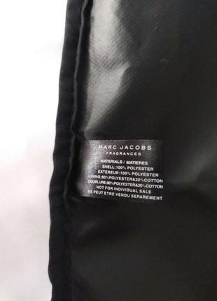 Marc jacobs tote bag black  сумка шоппер canvas /8380/4 фото