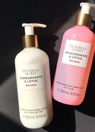 Набір victoria’s secret pomegranate lotus гель мило вікторія сікрет лосьон1 фото