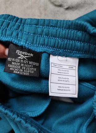 Reebok.оригинал.спортивные штаны утепленные зимние брюки синие 146 152 158 164 1724 фото