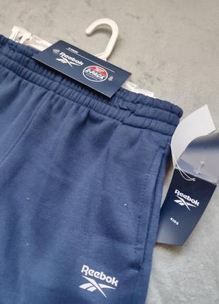 Reebok.оригинал.спортивные штаны утепленные зимние брюки синие 146 152 158 164 1723 фото