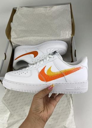 Кроссовки nike sportswear air force 1 07 белые, оригинальные кроссовки найк