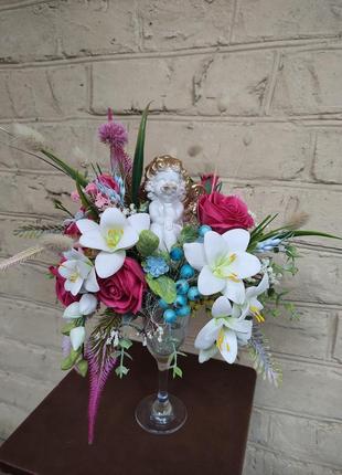 Интерьерная композиция ручной работы