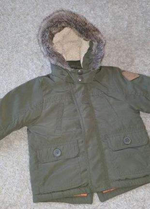 Куртка курточка парка для мальчика 3-6мес