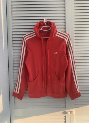 Зип худи с капюшоном adidas5 фото