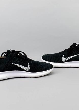 Ультралегкие беговые кроссовки в сетку nike free rn flyknit3 фото