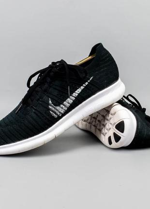 Ультралегкие беговые кроссовки в сетку nike free rn flyknit2 фото