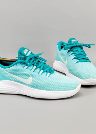 Яркие беговые кроссовки в сетку nike lunarconverge1 фото