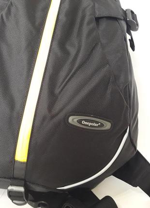 Рюкзак спортивный onepolar 20 л на одно плечо синий надежный сумка2 фото