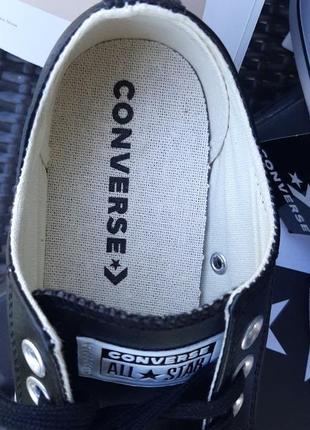 Кеды converse в коже 39р.4 фото