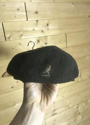 Vintage kangol wool cap made in uk кепка1 фото
