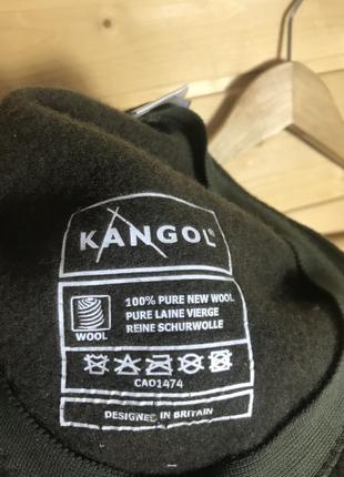 Vintage kangol wool cap made in uk кепка8 фото