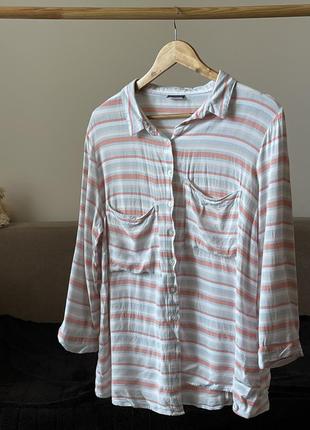 Легкая блуза из вискозы1 фото