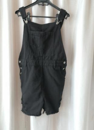✅ джинсовий комбінезон ромпер шортиками рванка новий з паперовою етикеткою орієнтуйтеся на виміри тк