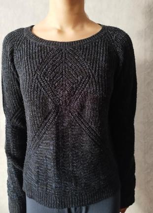 Женский ажурный свитер оверсайз от miss liberto1 фото