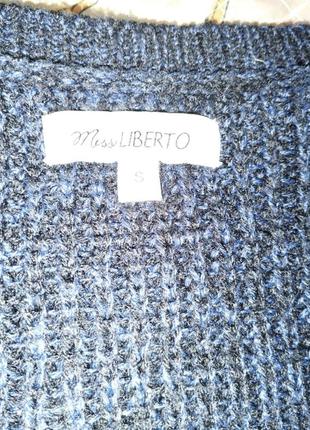 Женский ажурный свитер оверсайз от miss liberto3 фото