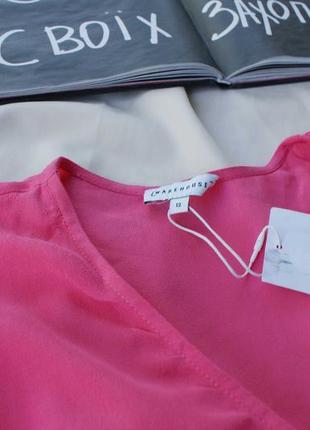Актуальная розовая блуза в составе вискоза от warehouse2 фото