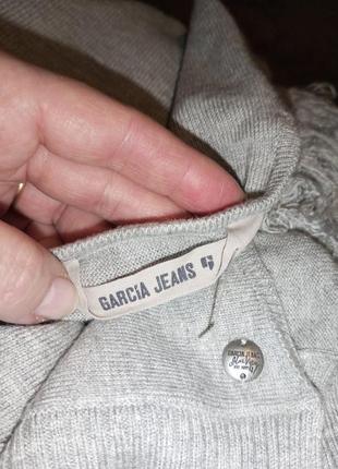 Трикотажної в'язки,ефектне пончо-накидка,бохо,великого розміру-оверсайз,garcia jeans,італія8 фото