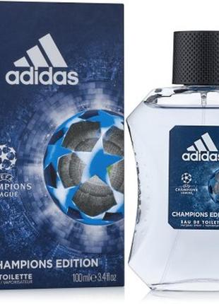 Adidas uefa champions league champions edition чоловіча туалетна вода 100мл