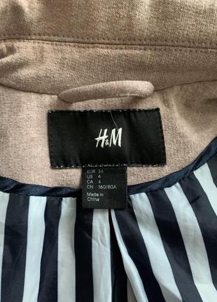 H&amp;m стильный и теплый пиджак6 фото