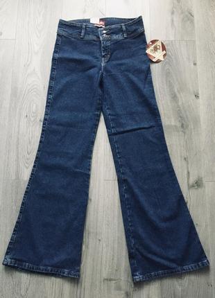 🔥 джинси 🔥 винтаж брюки клеш широкие палаццо туркменистан1 фото