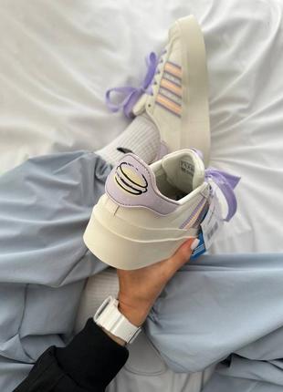 Adidas superstar bonega “purple macaroon”4 фото