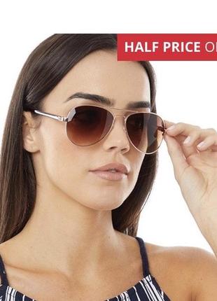 Bellfield womens aviator sunglasses brown окуляри сонячні3 фото