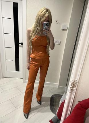 Костюм еко шкіра