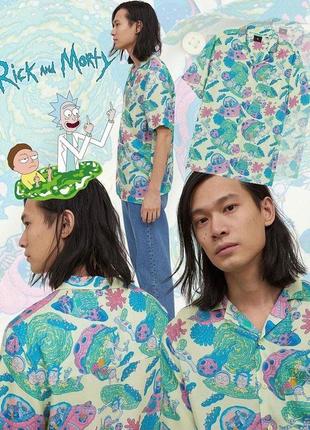 Розпродаж!!! сорочка h&m rick & morty