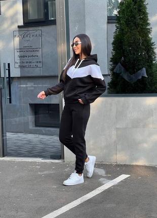 Женский спортивный костюм,женский спортивный костюм, прогулочный костюм, прогулочный костюм на флике, костюм на флисе, теплый костюм на осень5 фото