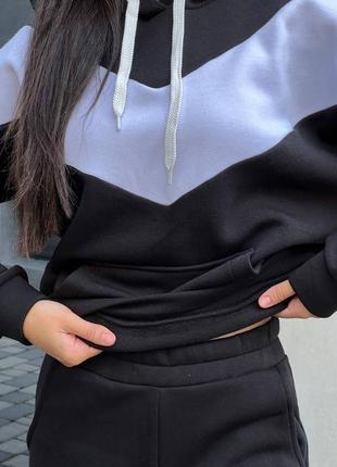 Женский спортивный костюм,женский спортивный костюм, прогулочный костюм, прогулочный костюм на флике, костюм на флисе, теплый костюм на осень2 фото