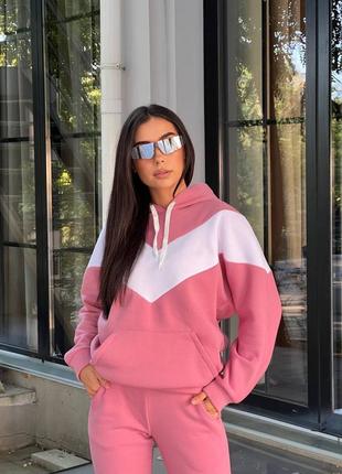 Жіночий спортивний костюм,женский спортивный костюм,прогулянковий костюм,прогулочный костюм на флике,костюм на флісі,теплий костюм на осінь3 фото