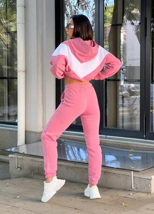 Жіночий спортивний костюм,женский спортивный костюм,прогулянковий костюм,прогулочный костюм на флике,костюм на флісі,теплий костюм на осінь5 фото