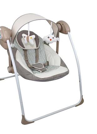 Гойдалка дитяча freeon relax brown-beige