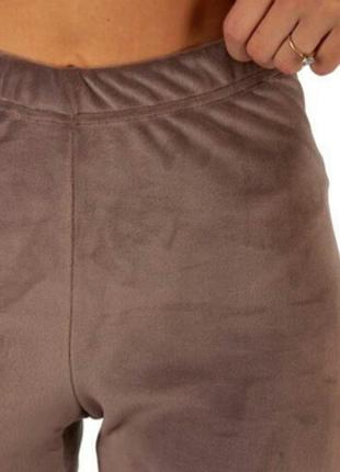 Лосины велюровые на меху