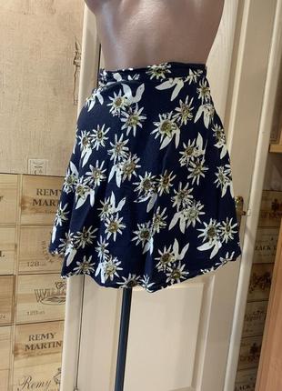 Юбка штапель назапах