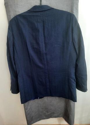 Пиджак мужской темно синего цвета 650 грн4 фото