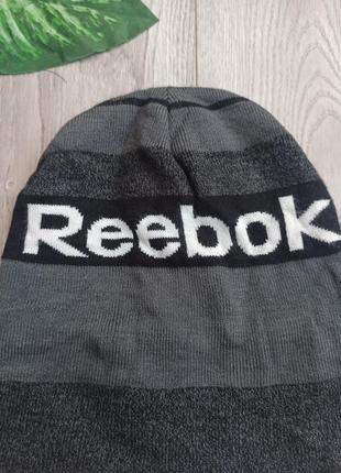 Шапка reebok, тепла шапка3 фото
