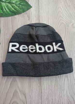 Шапка reebok, тепла шапка1 фото