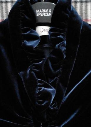 Блузка велюровая, кофта2 фото