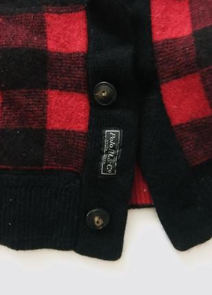 Женский шерстяной кардиган свитер кофта polo ralph lauren оригинал5 фото