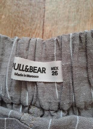 Шорти pull&amp;bear льон3 фото