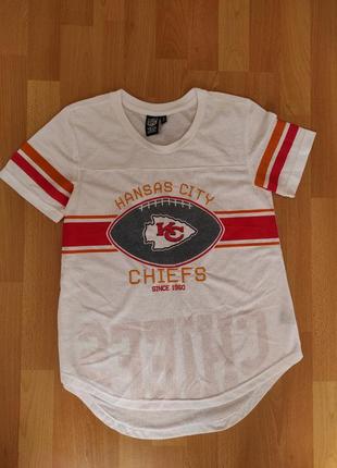 Футболка hansas city chiefs nfl team apparel3 фото