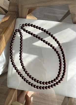 Ожерелье коралла бусы колье2 фото